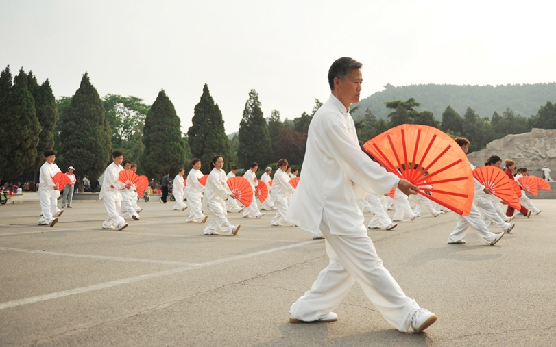 太极扇（二）